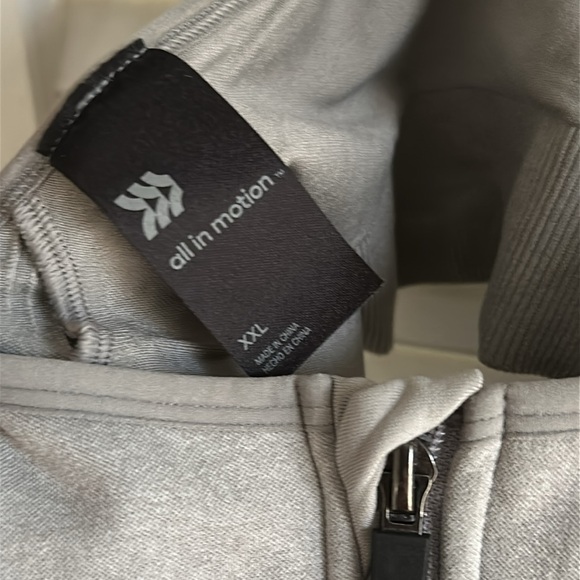 All in motion zipper up sports bra XXL - Picture 2 of 3